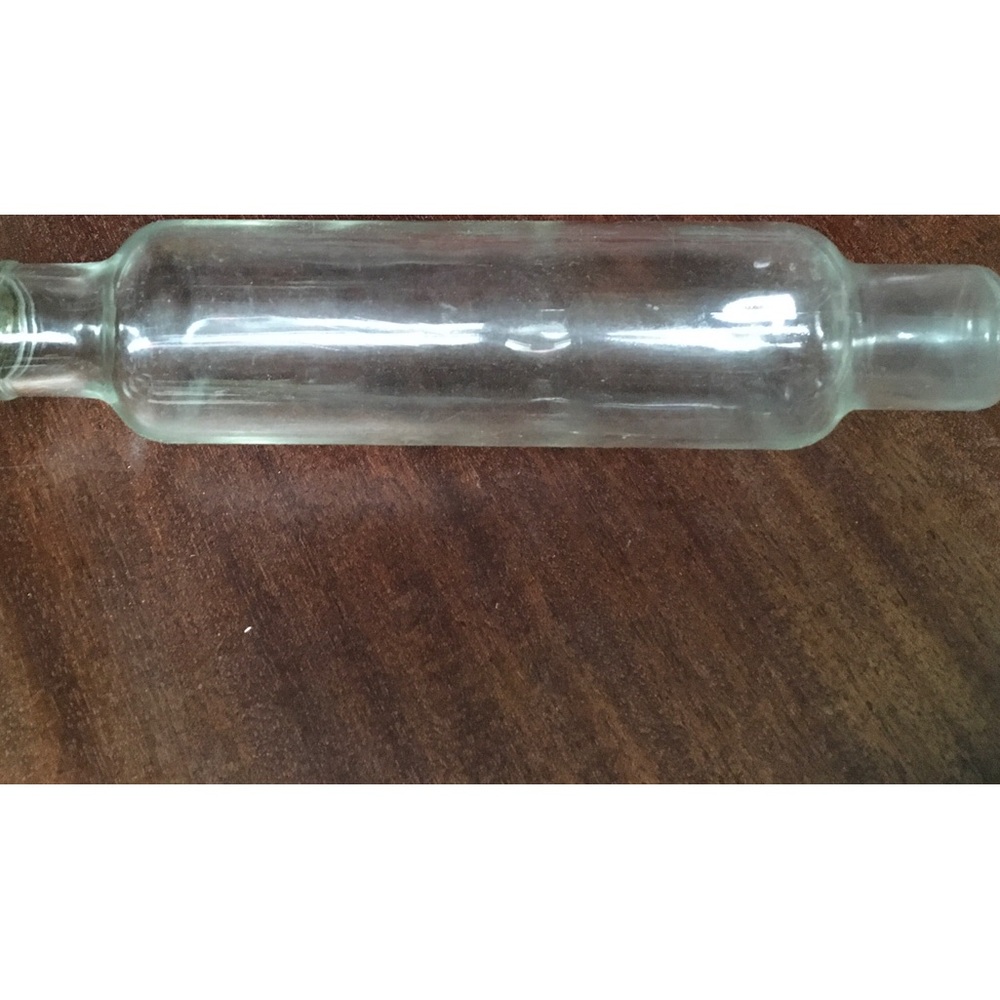 Vintage Glass Rolling Pin.